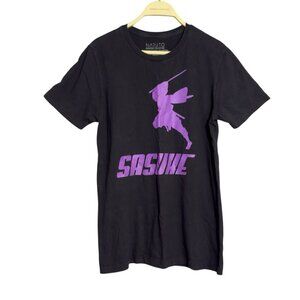Viz Naruto Shippuden Sasuke Ninja TShirt Size M Kishimoto Japanese Manga Anime